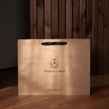 Sac avec logo de Maison Cirier