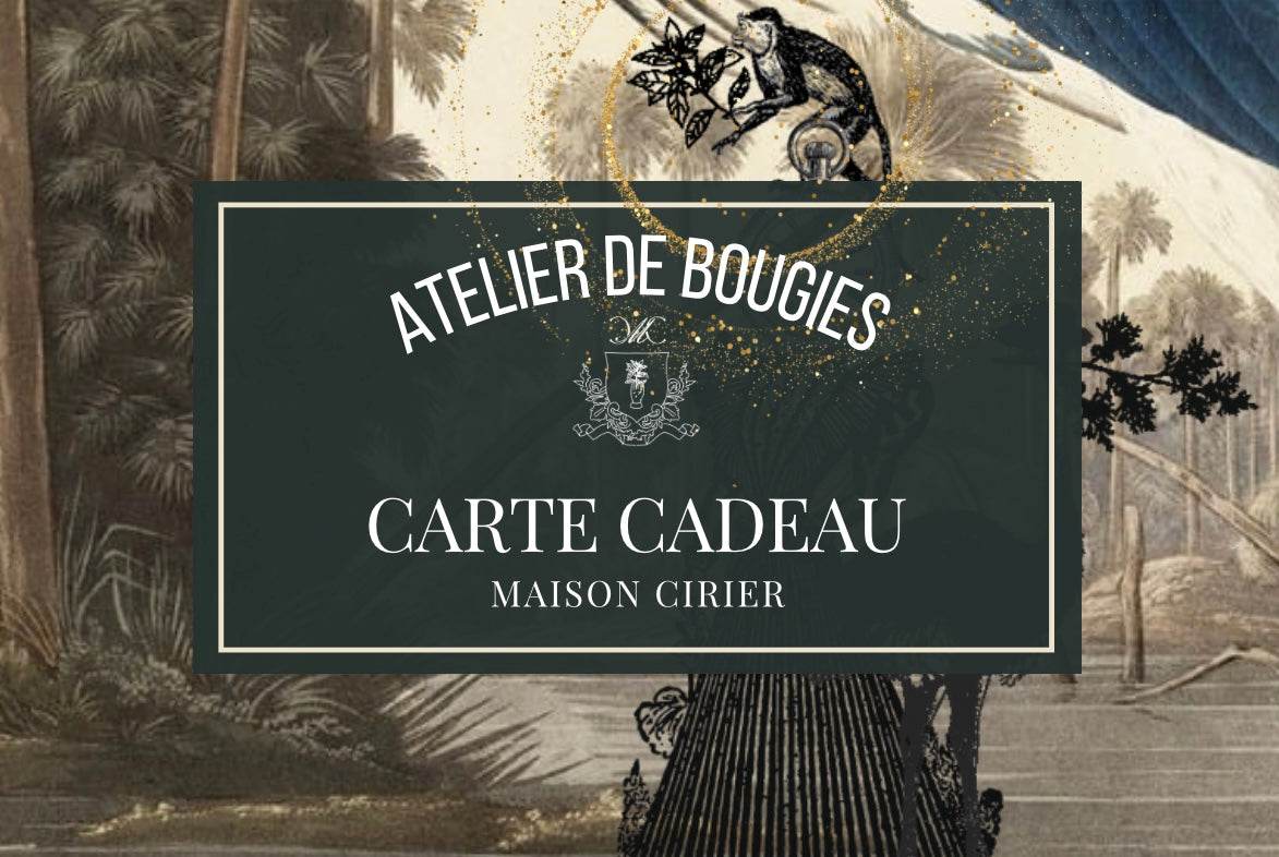 Carte cadeau « Atelier de bougie »